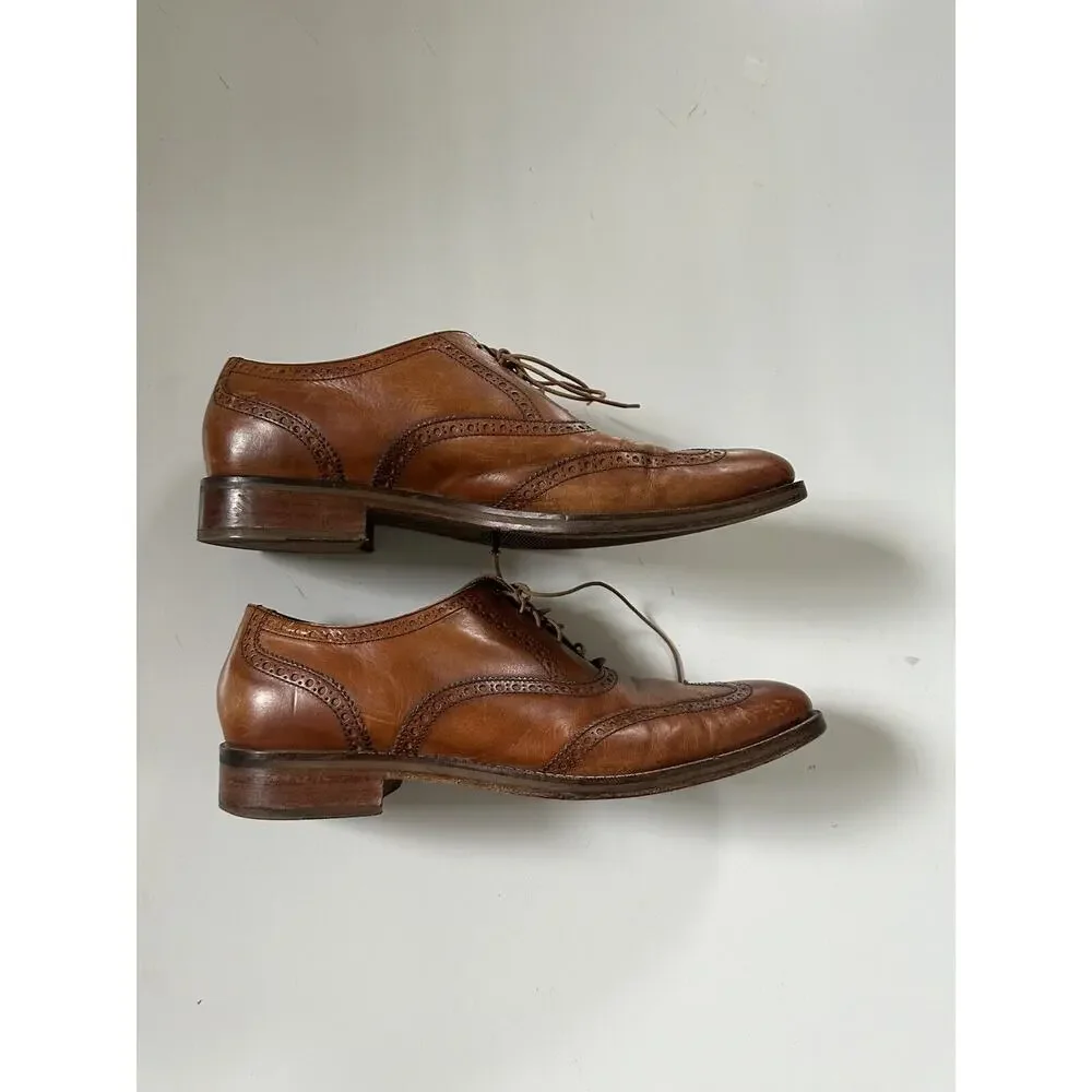 Cole Haan Wingtip Tan Oxford Shoe Size 12